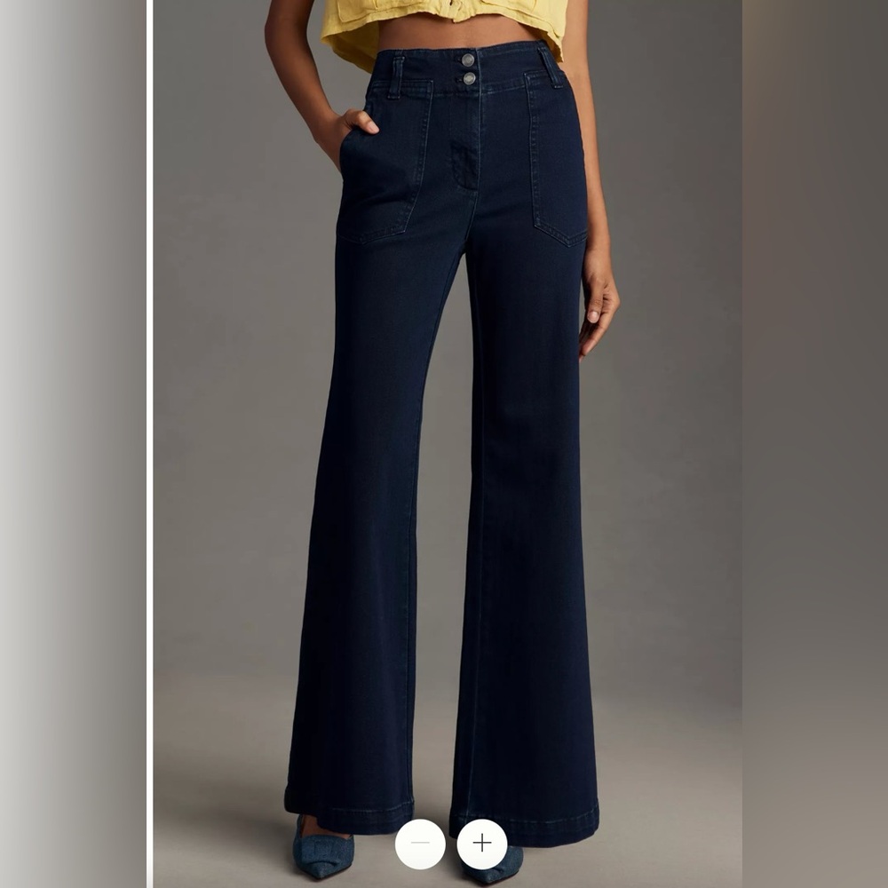 Maeve bootcut jeans Anthroplogie